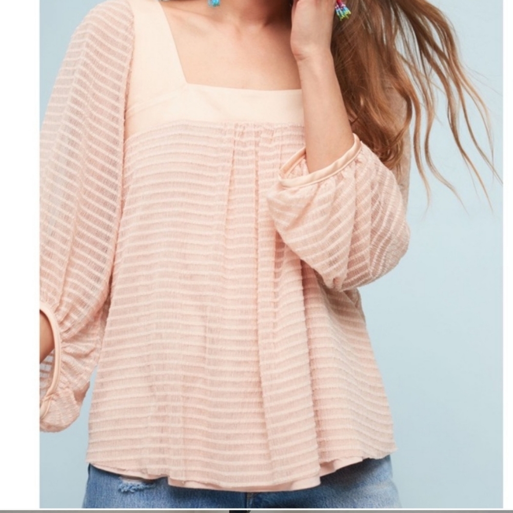 Anthropologie Meadow Rue Allyson Boho Top.